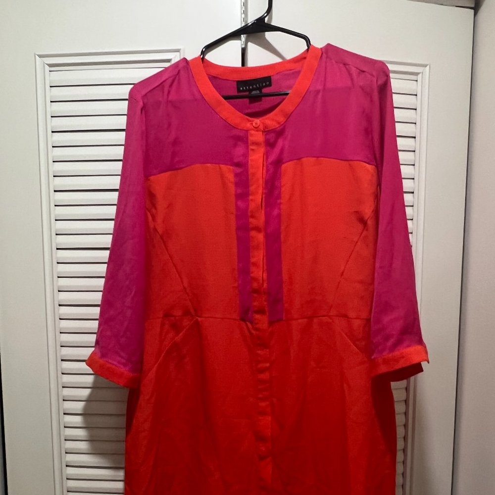 Attention Color Block Dress